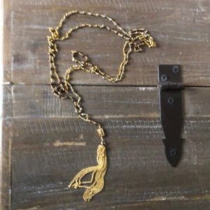 Stella and Dot 3 in 1 Tassel Necklace